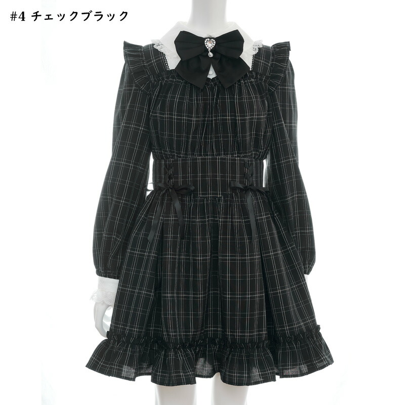 楽天市場】☆ウエストレースアップワンピース1/6 18:00マークダウン1