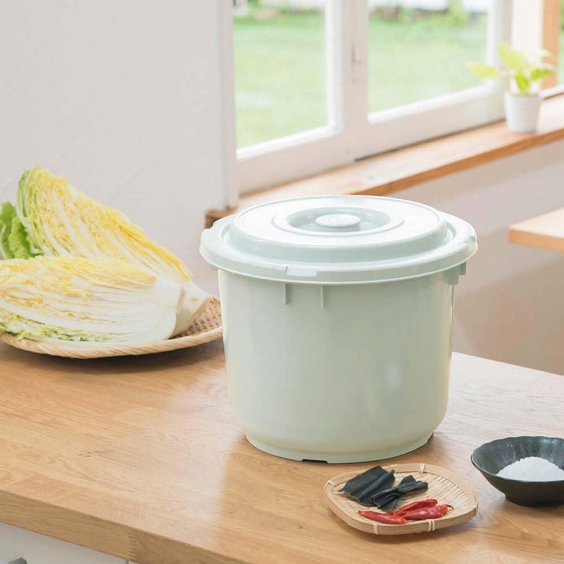 楽天市場】TONBO（トンボ） 漬物樽 セット 10型 10L 漬物容器 漬物石