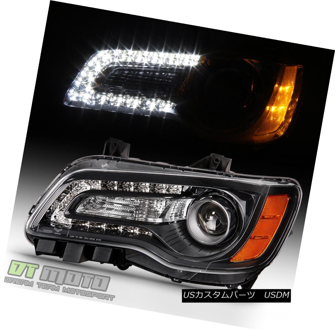 楽天市場】ヘッドライト Factor Style Black 2011-2014 Chrysler 300