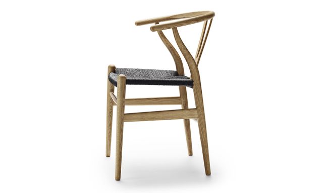 楽天市場】Yチェア CH24 オーク材 オイル仕上げ ブラックペーパー