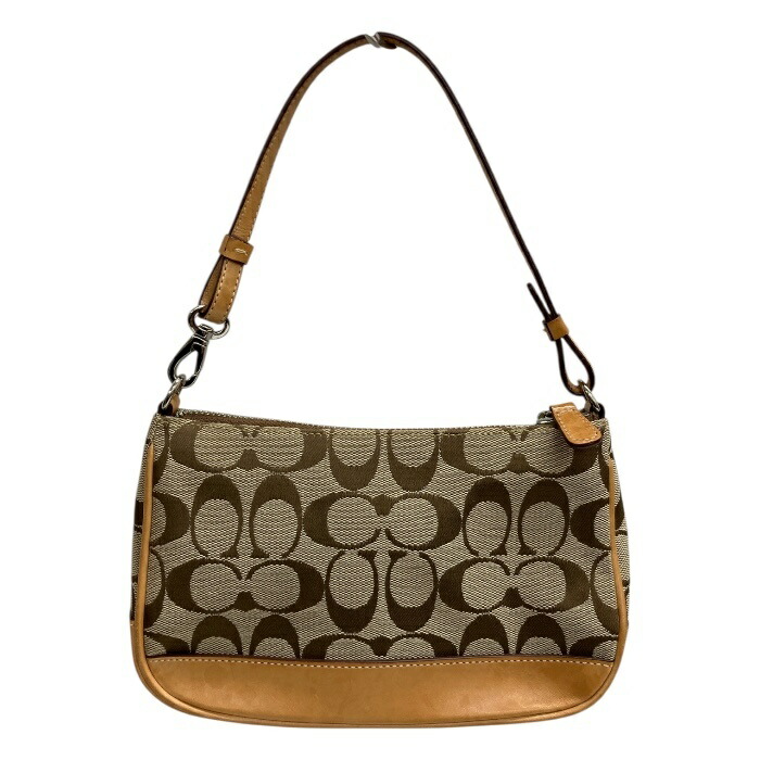 楽天市場】コーチ 6094 シグネチャー デミポーチ ブラウンの通販