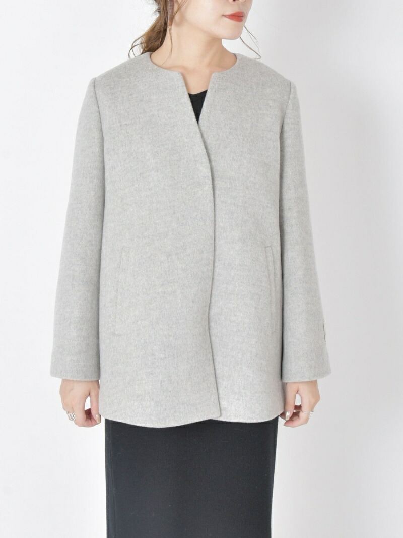 楽天市場】【SALE／30%OFF】SUPER140キーネックショートコート◇ SHIPS