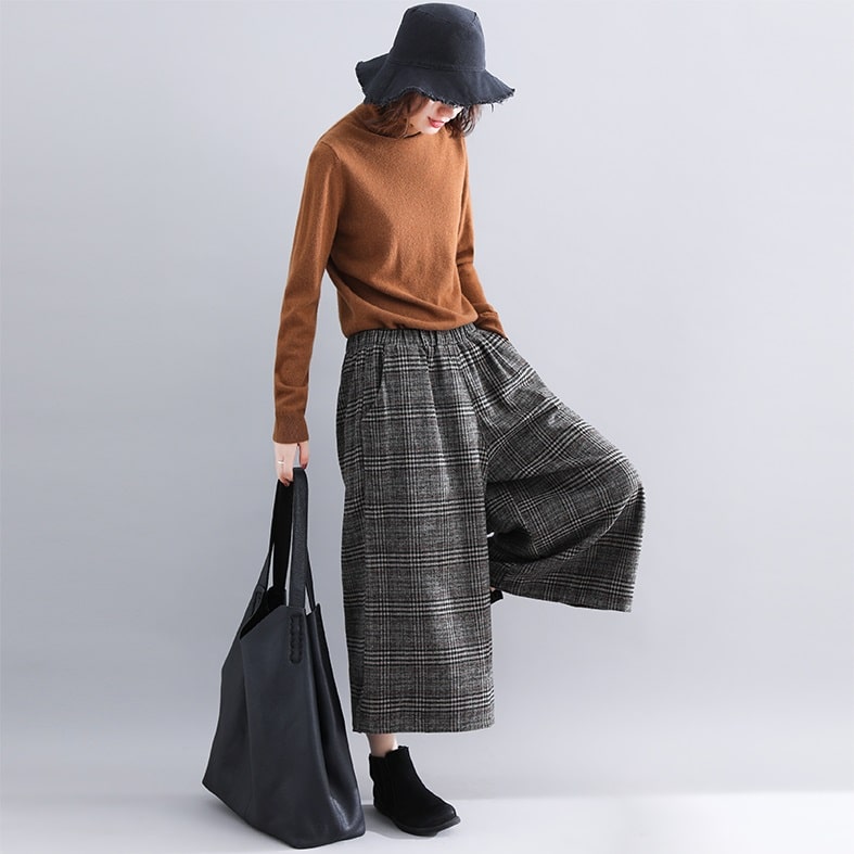 楽天市場】【毎日当日発送】 大きいサイズ ブラウン グレンチェック