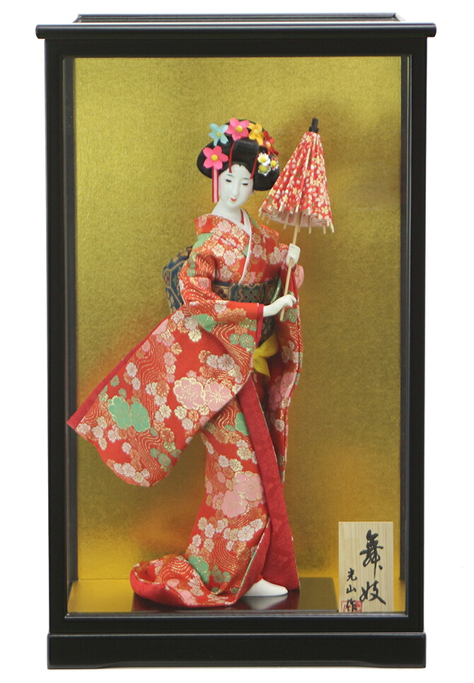 楽天市場】【日本人形】【J020】日本人形10号【舞妓】【新作】【秀光