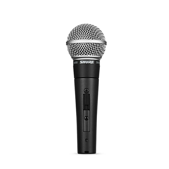 楽天市場】SHURE SM58S ボーカル・ダイナミックマイクロホン スイッチ