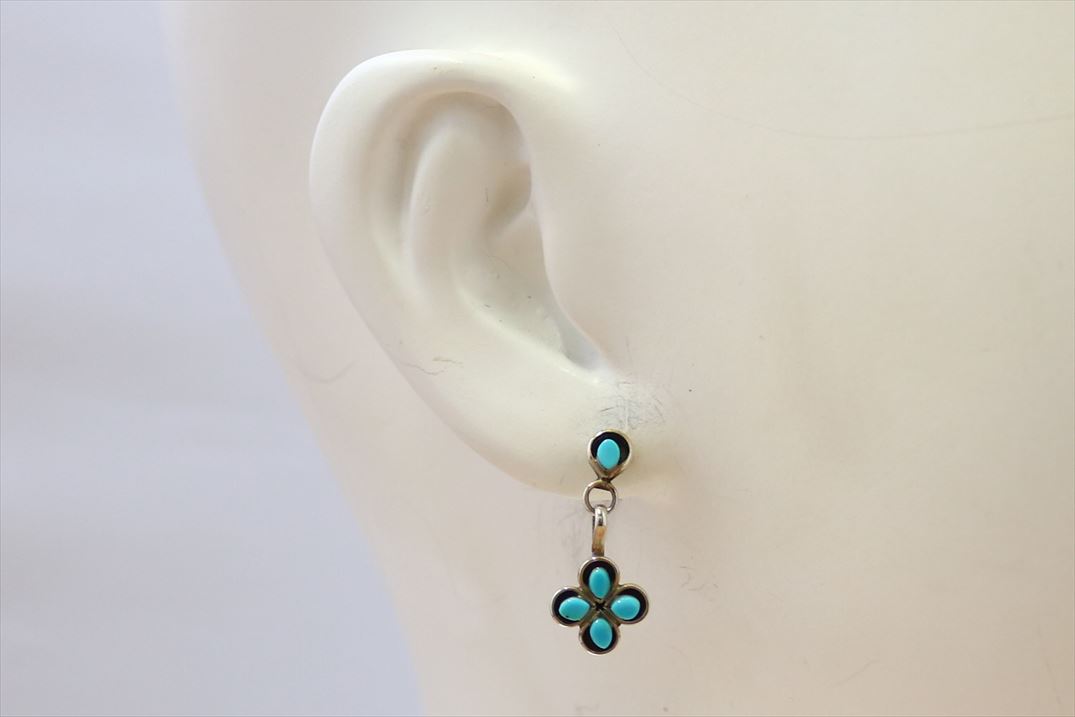 楽天市場】インディアンジュエリー ズニ族 ターコイズ フラワー 花