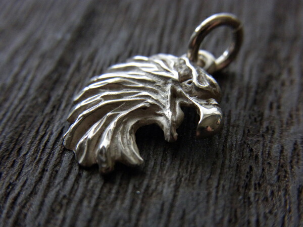 楽天市場】SV イーグル 顔だけ ペンダント トップ アメカジ ネイティブ