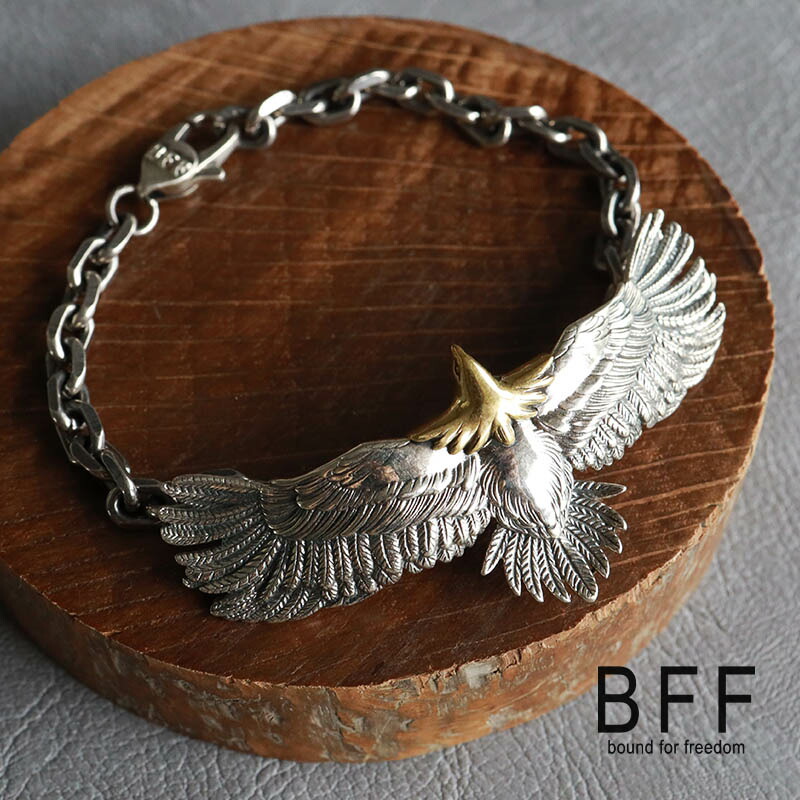 楽天市場】BFF ブランド イーグルブレスレット シルバー925 チェーン