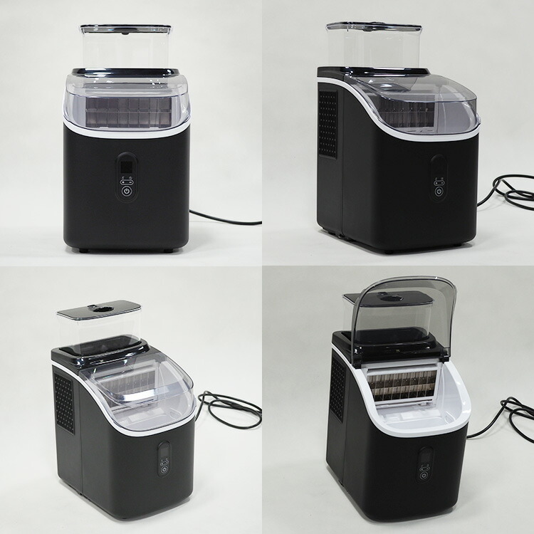 楽天市場】LIVZA 高速製氷機 クリアロックタイプ ICE-CUBE01-BK （製氷