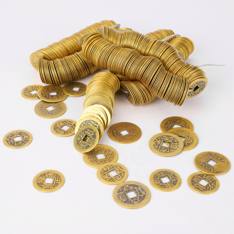 楽天市場】五帝銭 十帝銭 開運 コイン 100枚 古銭 金運銭 招財 お守り