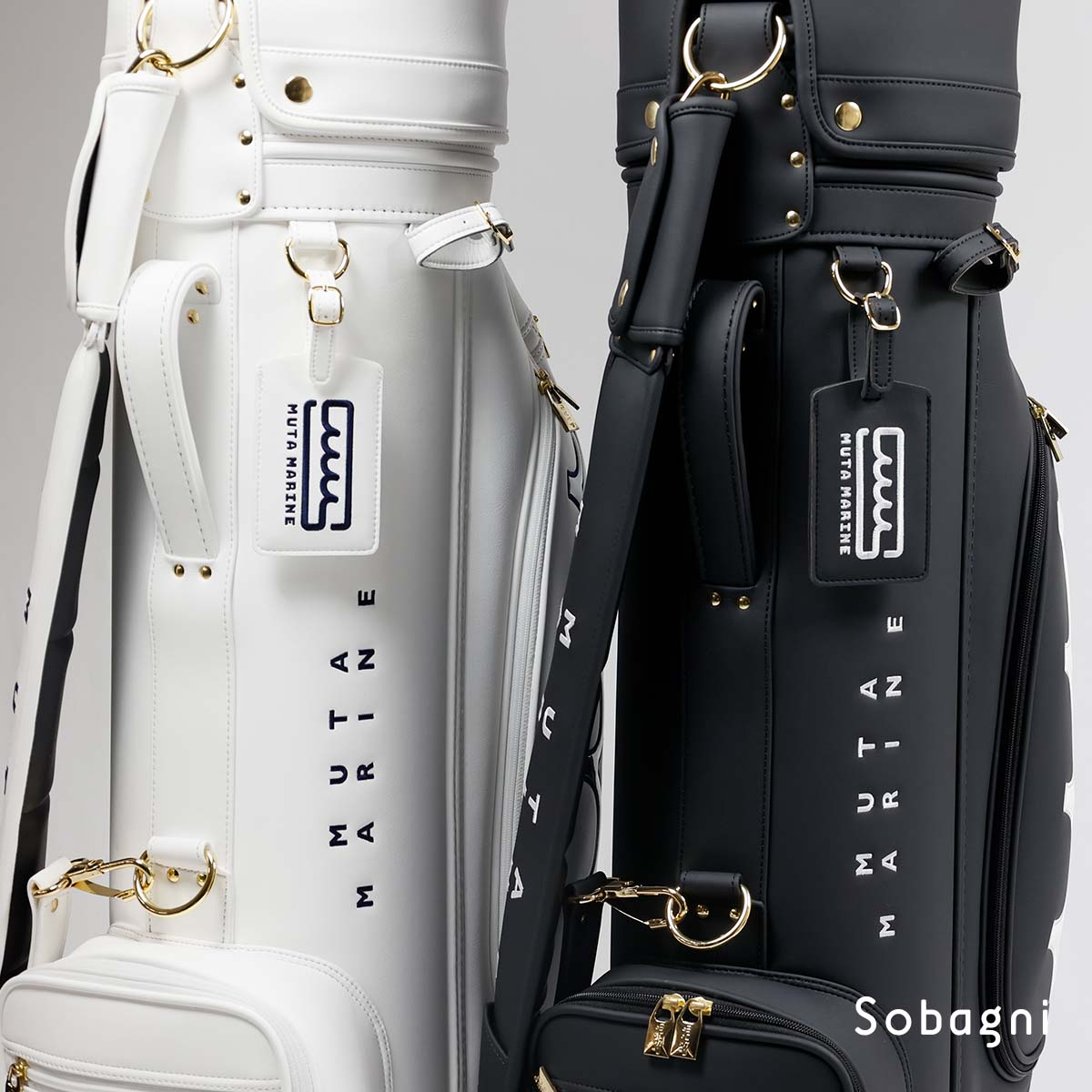 楽天市場】muta marine ムータ ゴルフバッグ 8.5インチキャディバッグ