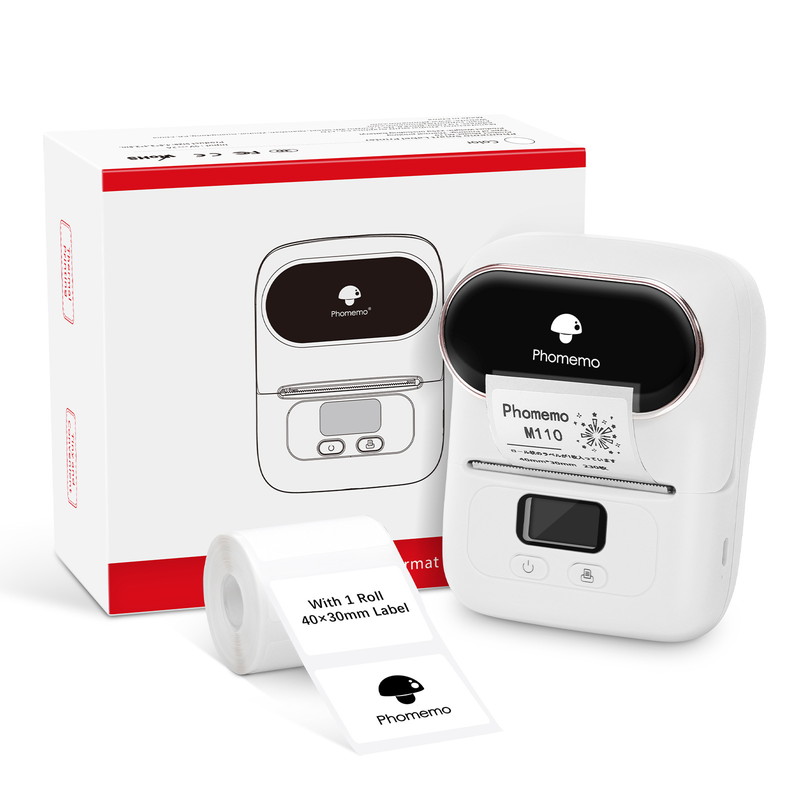 楽天市場】Phomemo M110 感熱ラベルプリンター スマホ・PC対応 ラベル
