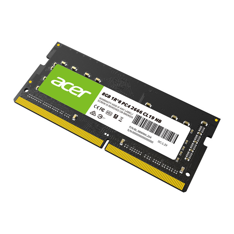 楽天市場】AcerノートPC用メモリ PC4-21300(DDR4-2666) 8GB 【永久保証