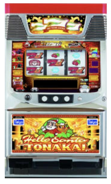 パチスロ実機】タイヨー☆ファニーサンタ【不要機付】4号機・レトロ