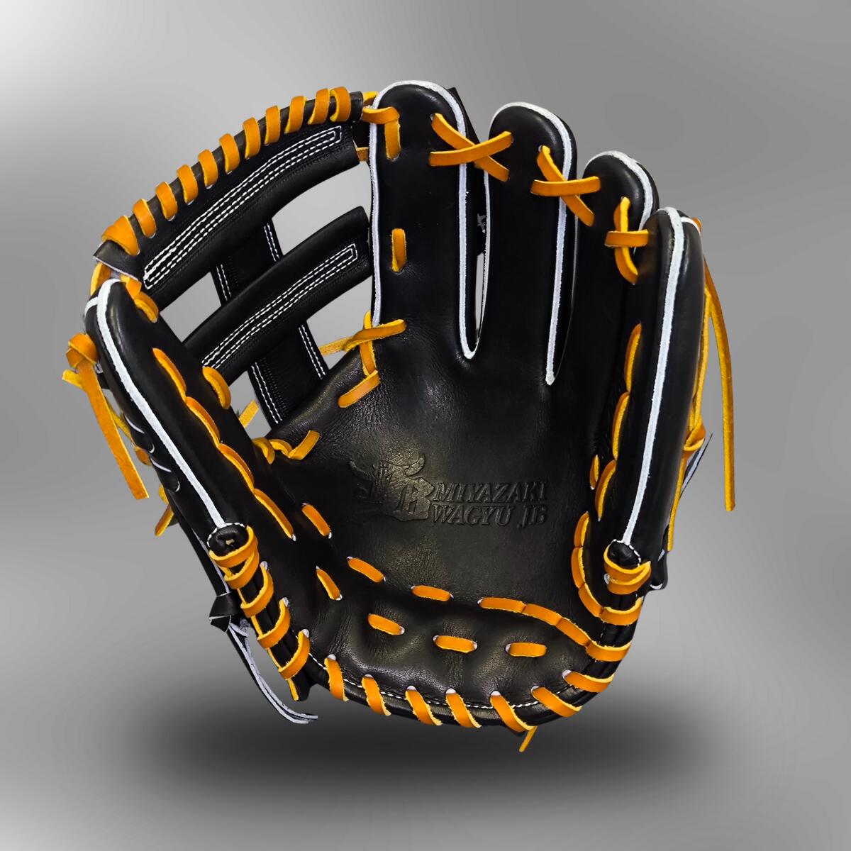楽天市場】硬式グローブ 和牛JB 内野手用 JB 006S ブラック コルク