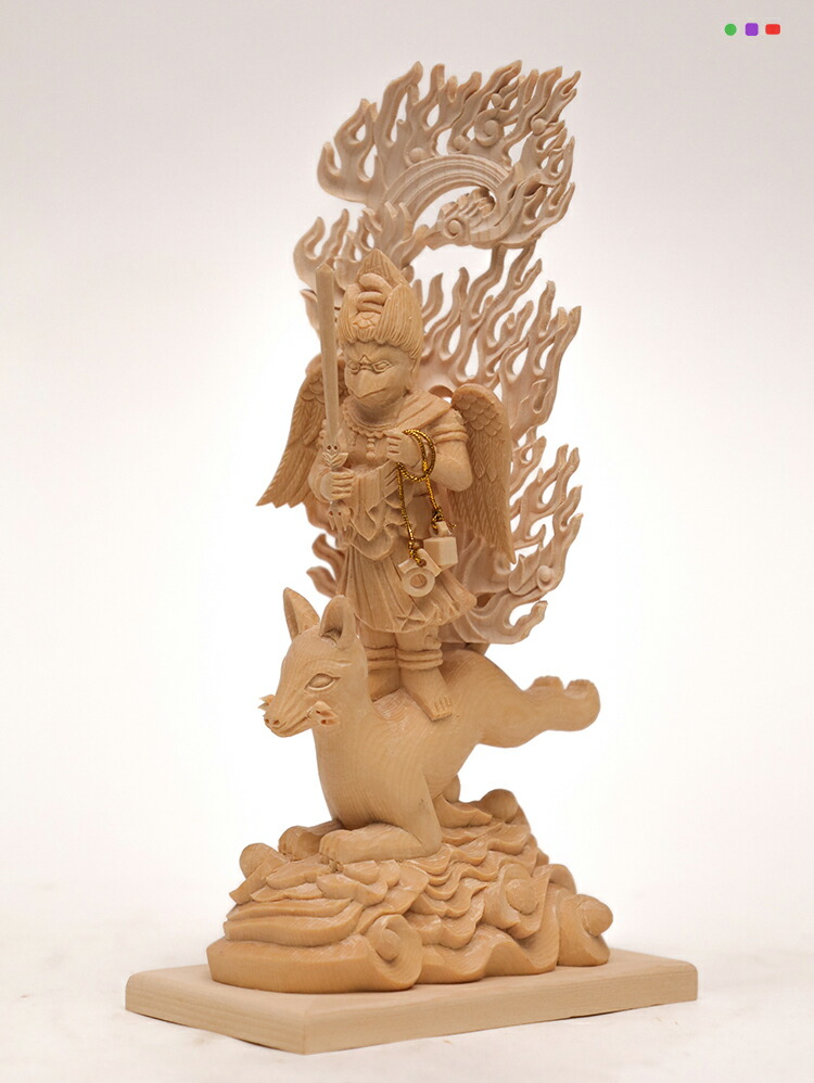 楽天市場】【総高21cm】飯縄権現 飯縄明神（いづなごんげん / みょう