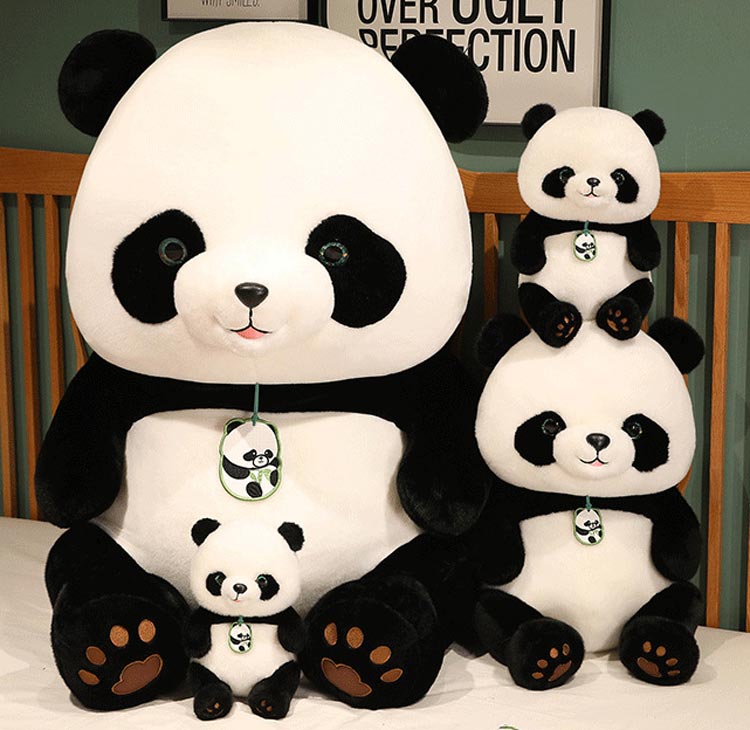 楽天市場】パンダぬいぐるみ 大きい パンダクッション ぬいぐるみ