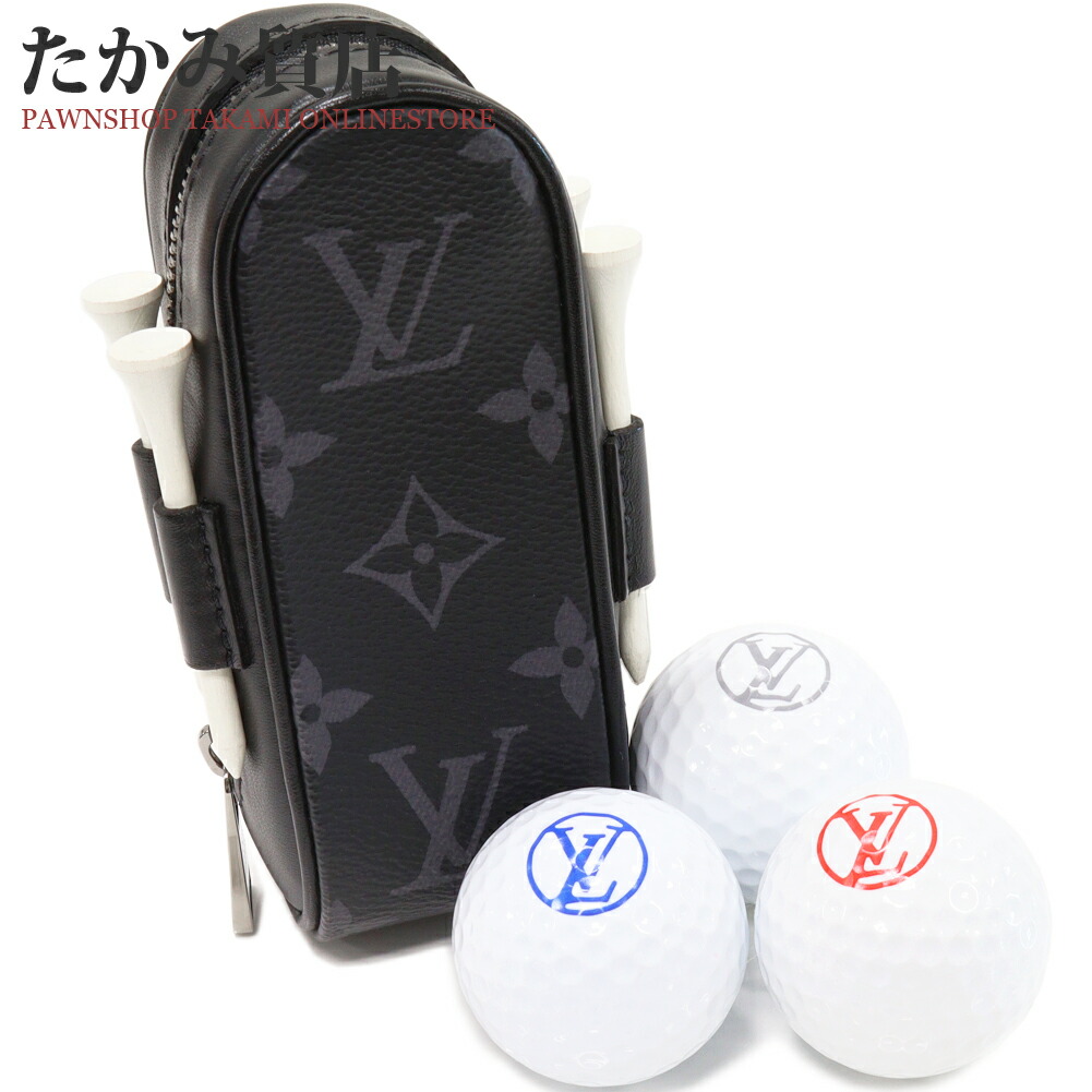 楽天市場】ルイヴィトン ゴルフボールケース ゴルフボールポーチ