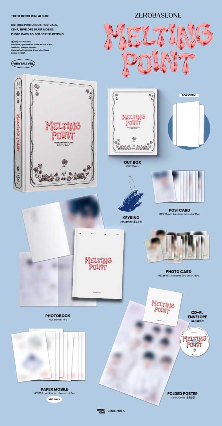 楽天市場】【11/7 韓国発売】【予約】【3種セット】ZEROBASEONE ゼロ