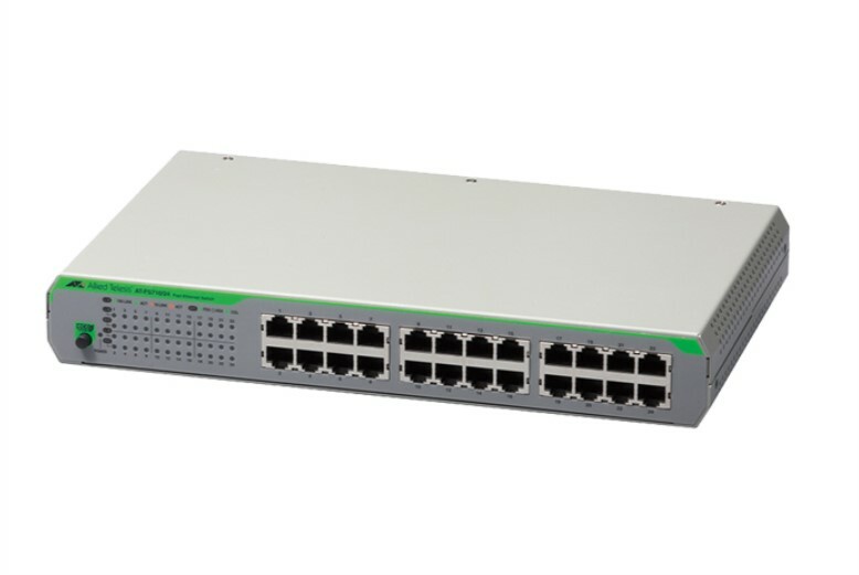 楽天市場】アライドテレシス AT-GS920/24 3589R レイヤー2スイッチ