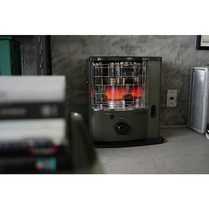 楽天市場】(在庫あり) 反射型 石油ストーブ RS-GE23(G) オリーブ GEAR