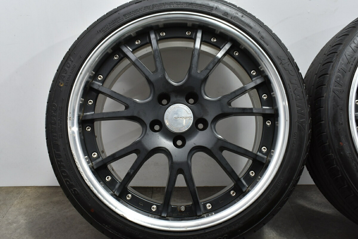 楽天市場】中古 ワーク タイヤホイールセット 4本セット 19インチ 8J +