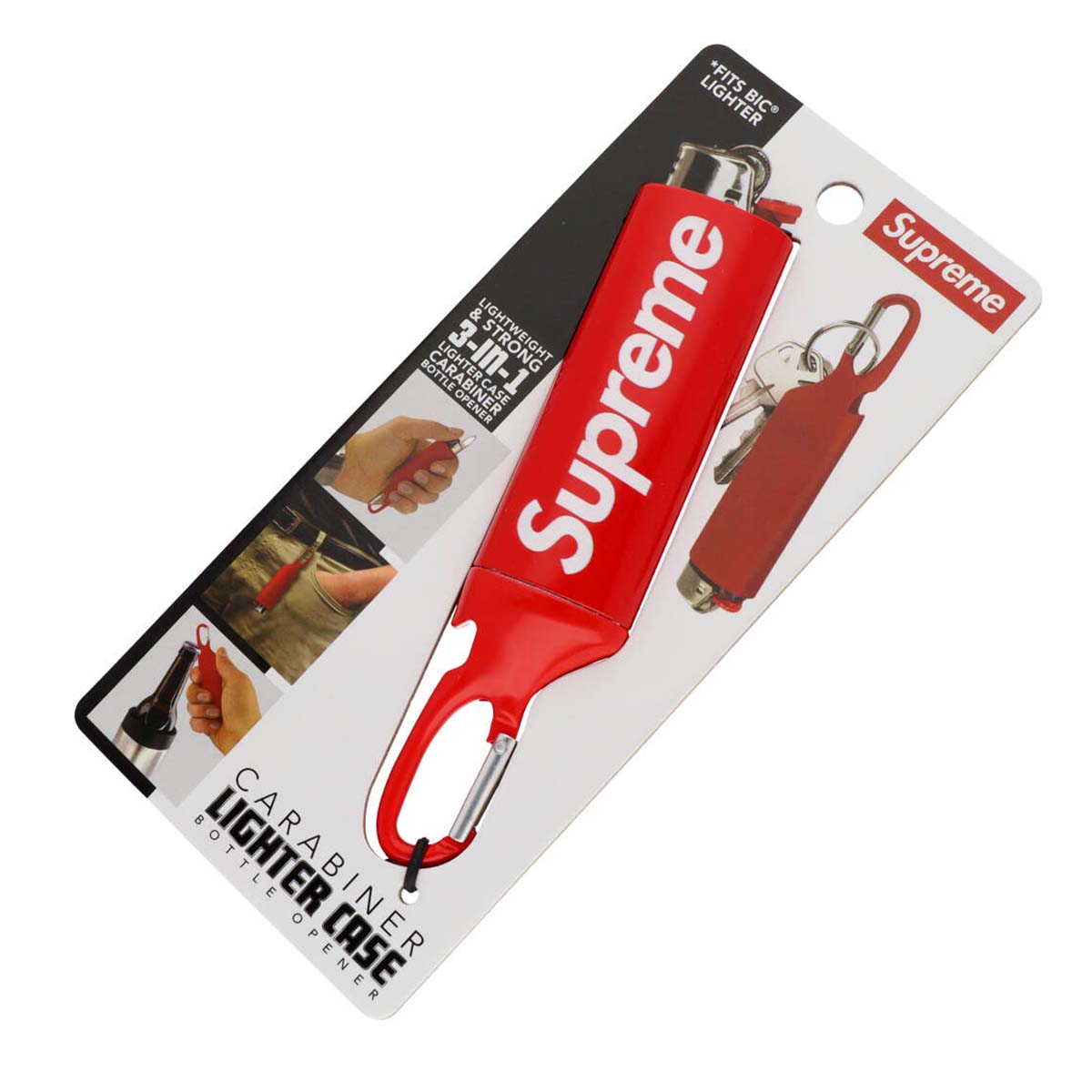 楽天市場】Supreme シュプリーム ライターケース カラビナ