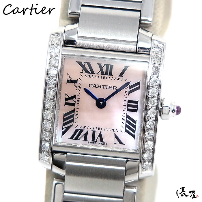 楽天市場】【国際保証書】カルティエ タンクフランセーズ SM ダイヤ