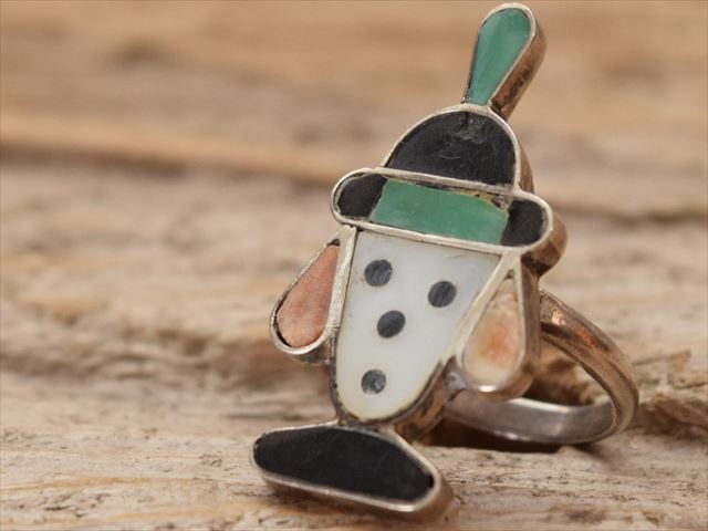 楽天市場】Vintage Indian Jewelry ズニ族 マルチインレイ