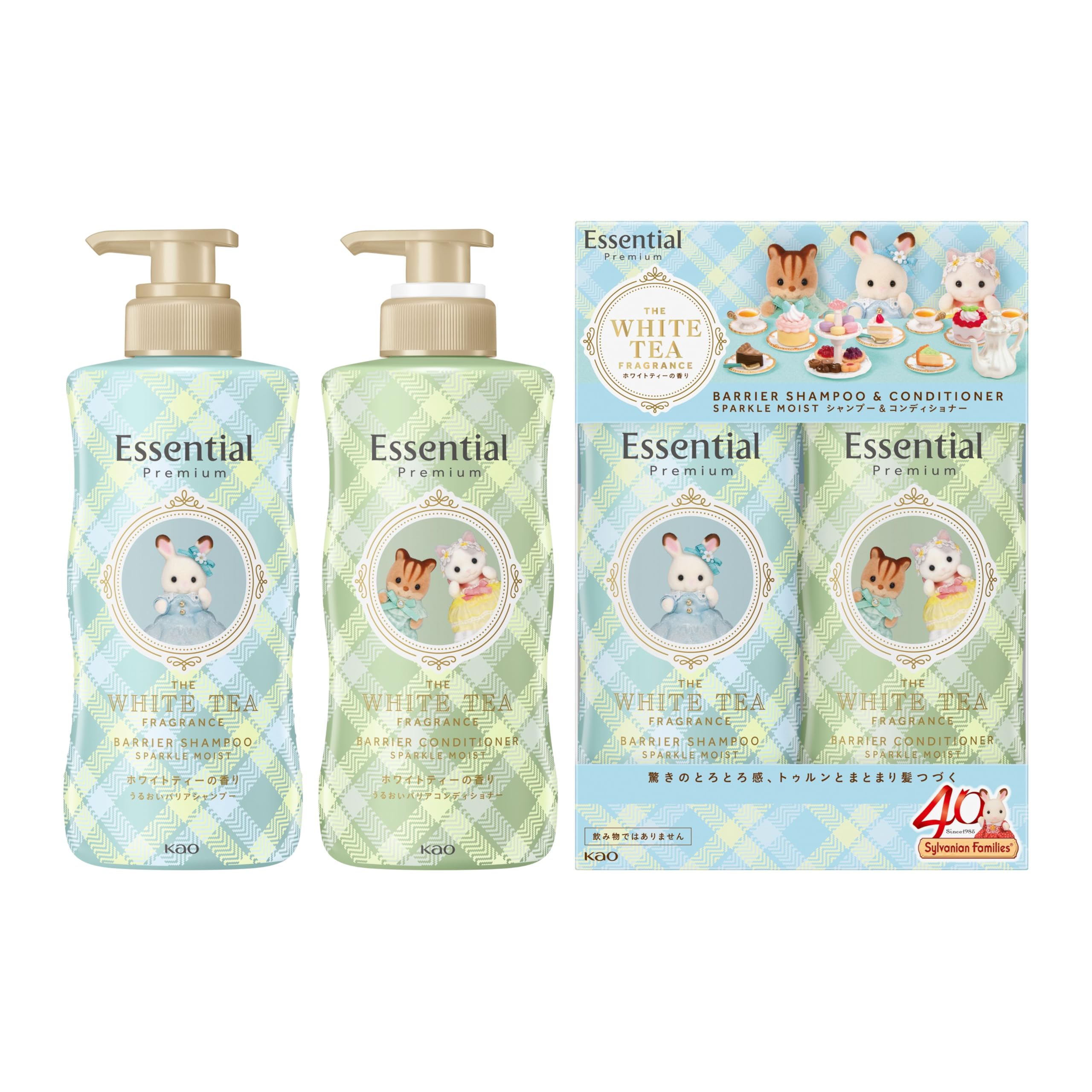 エッセンシャルプレミアム シャンプー&コンディショナーセット」の人気