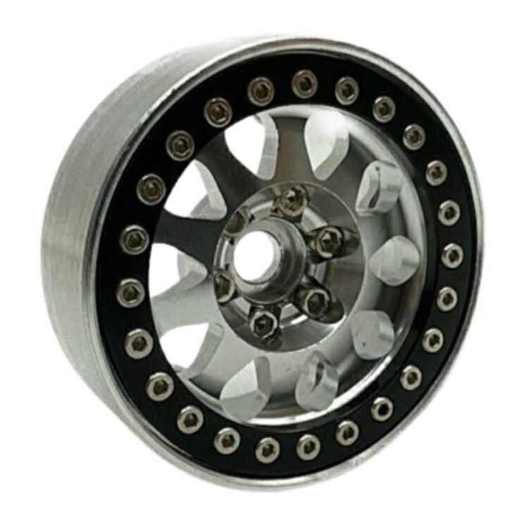 楽天市場】4個セット RCクローラーホイールリム 1.9インチ 1:10 六角