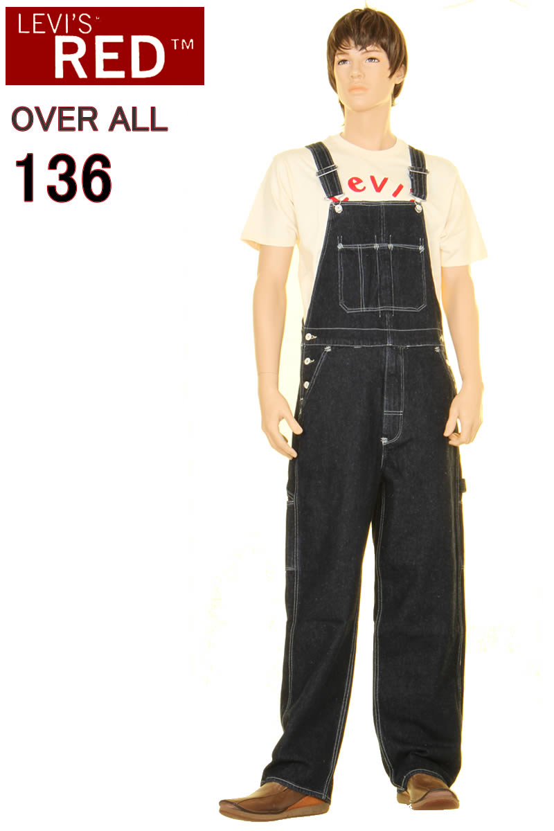 楽天市場】LEVI'S RED A0136-0000 LR OVERALL TILL I GET MY WAY OVER