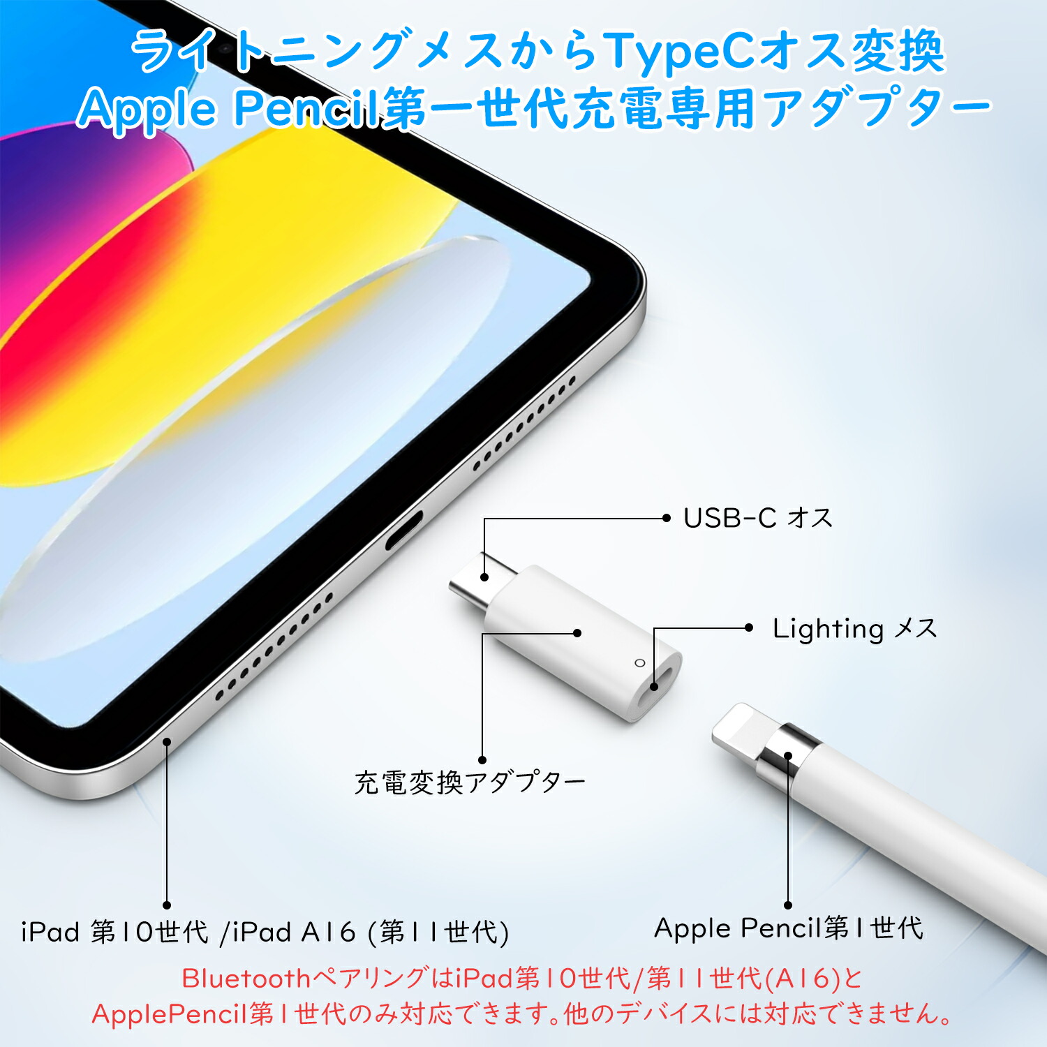 楽天市場】【iPad第10世代/A16とのペアリング対応】MoKo ApplePencil