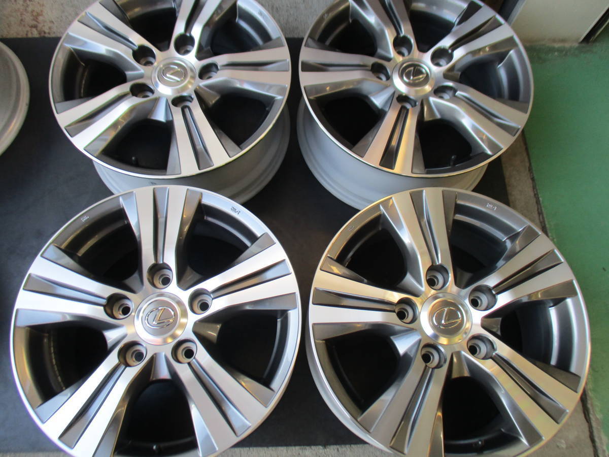 のり様用(d)レクサスLX570純正 18インチホイール 空気圧センサー付1本