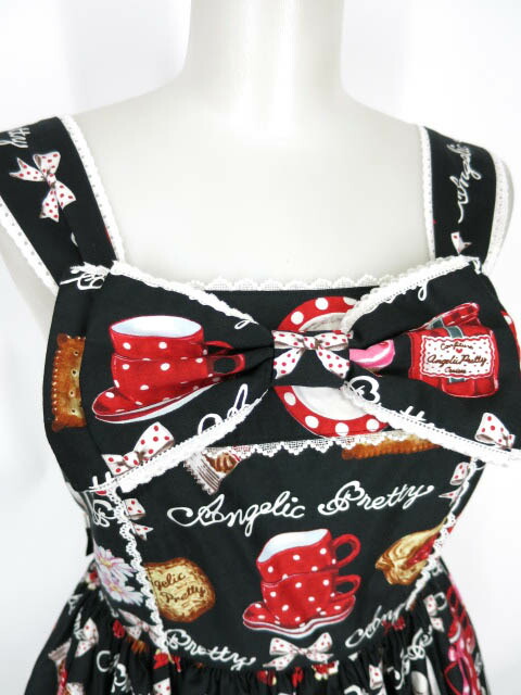 楽天市場】【中古】 Angelic Pretty / French Cafe胸リボンジャンパー