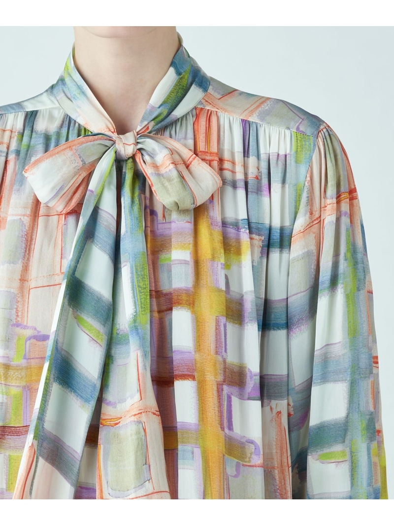 楽天市場】【SALE／40%OFF】スタックチェックプリント ワイドボウタイ