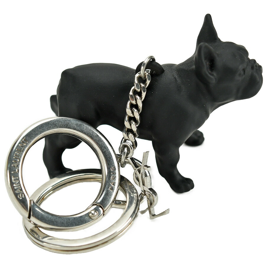 楽天市場】サンローラン SAINT LAURENT PARIS ドッグ キーリング