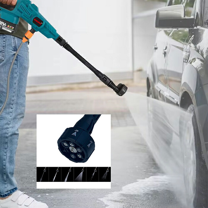 楽天市場】高圧洗浄機 充電式 コードレス 【高耐久・ハイパワーBL