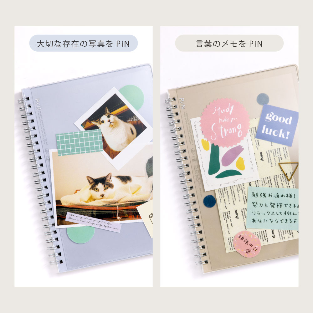 楽天市場】【3/1☆RｶｰﾄﾞでP10倍】 PiN NOTE A5 リングノート