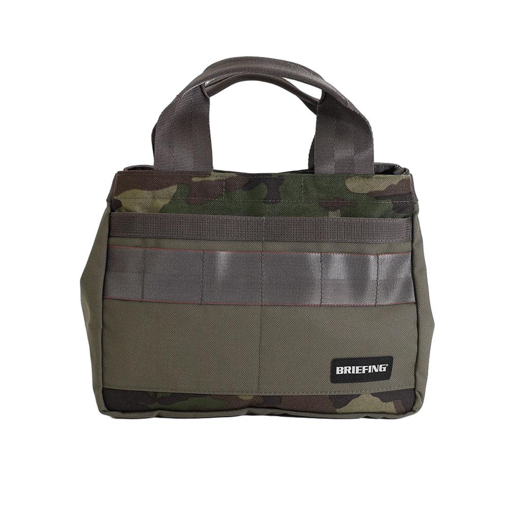 か*け様 BRIEFING 迷彩柄 ラウンドバッグ か*け様 BRIEFING 迷彩柄