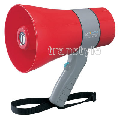 楽天市場】ユニペックス メガホン 拡声器 TR-215SA 防滴形 サイレン付