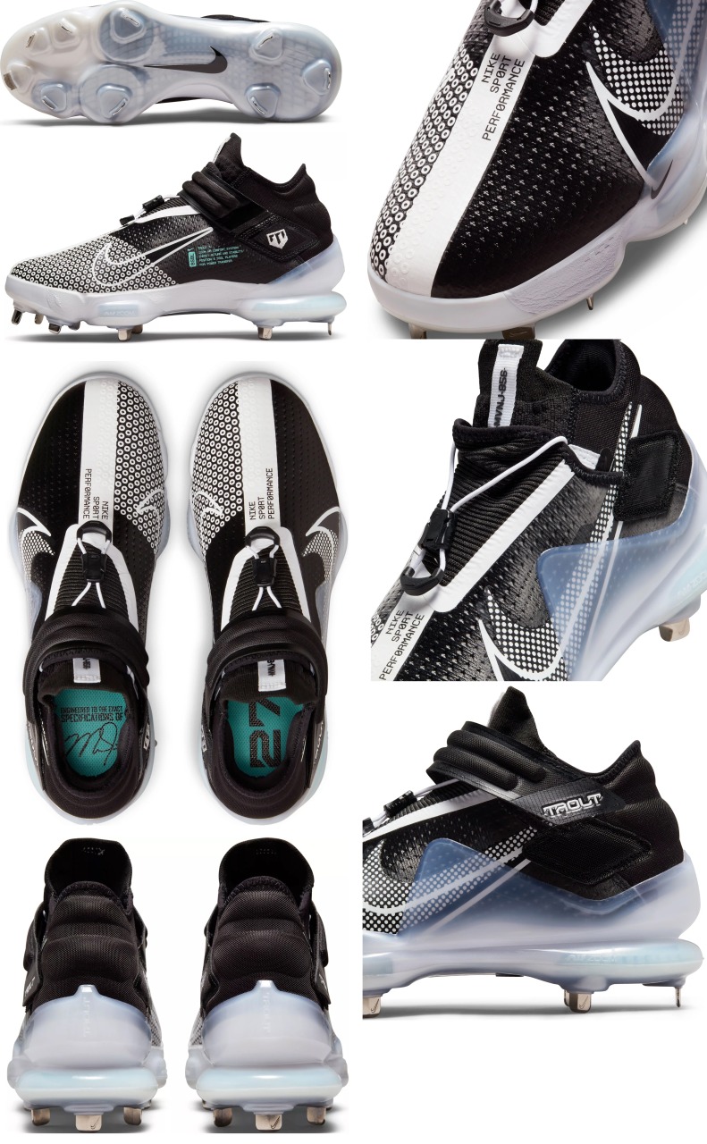 楽天市場】スパイク 野球 ハイカット 金具 黒 軽量 ネイビー マジック