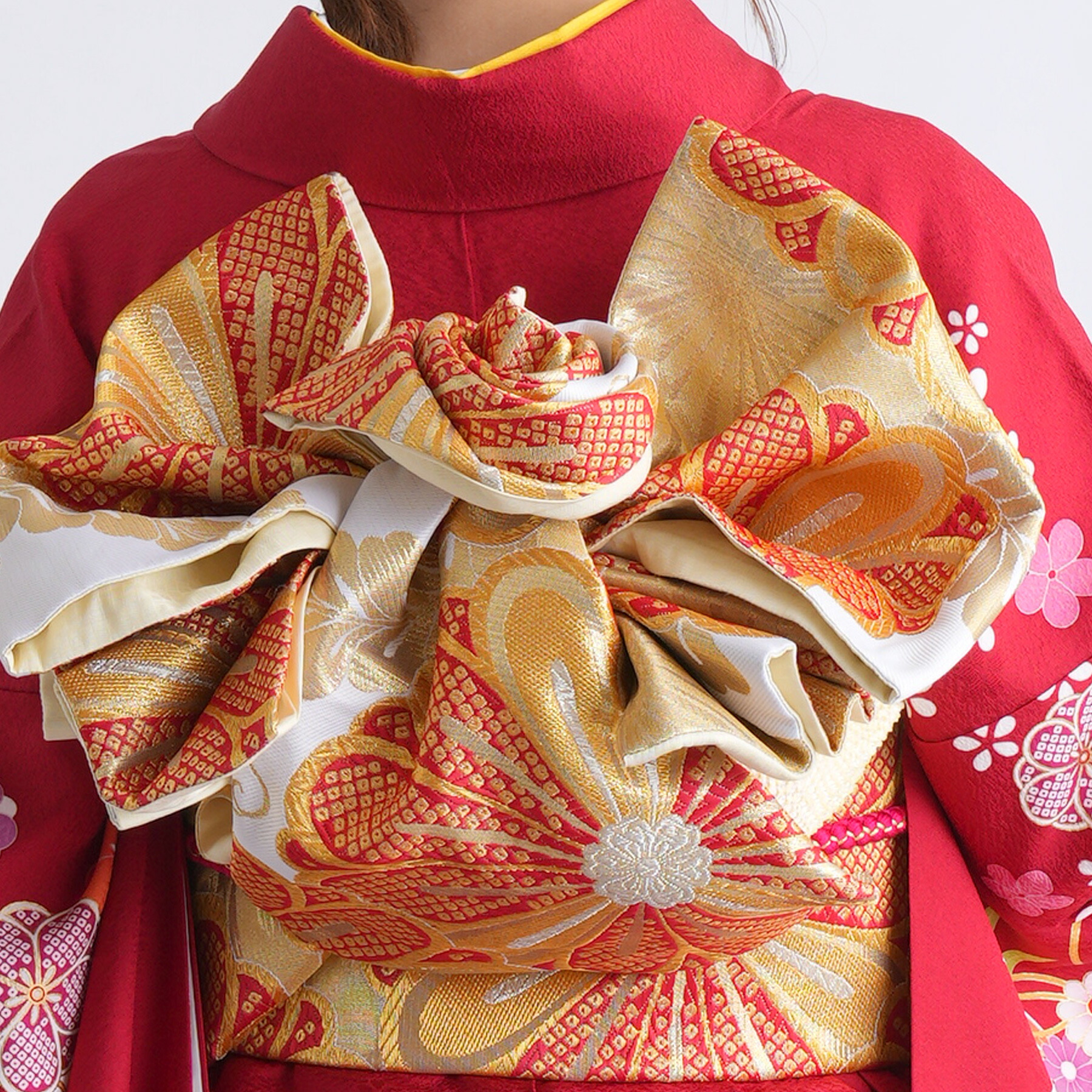 楽天市場】【レンタル】【振袖 正絹着物+正絹袋帯 21点セット 絵羽