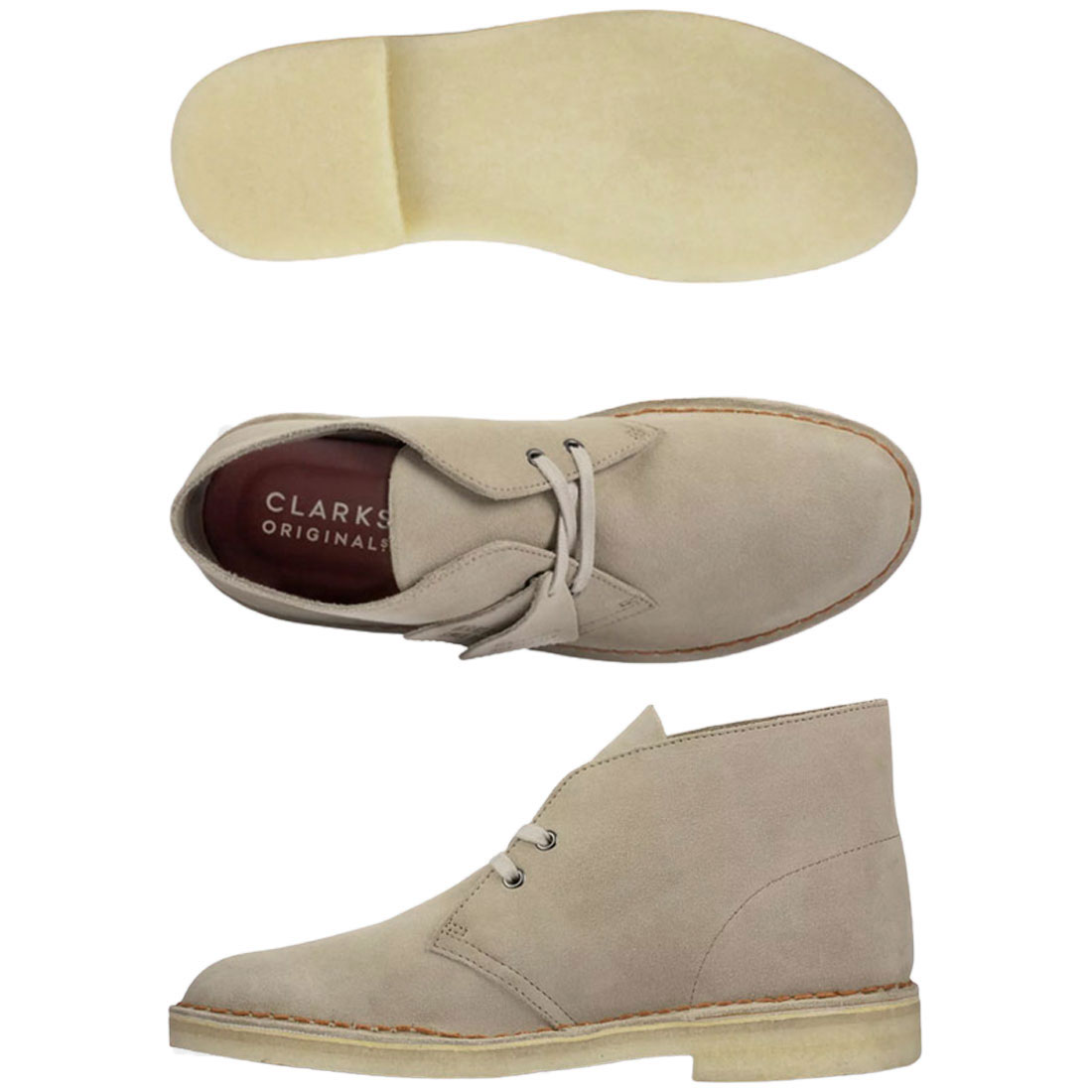 楽天市場】CLARKS(クラークス)チャッカブーツ デザートブーツ スエード