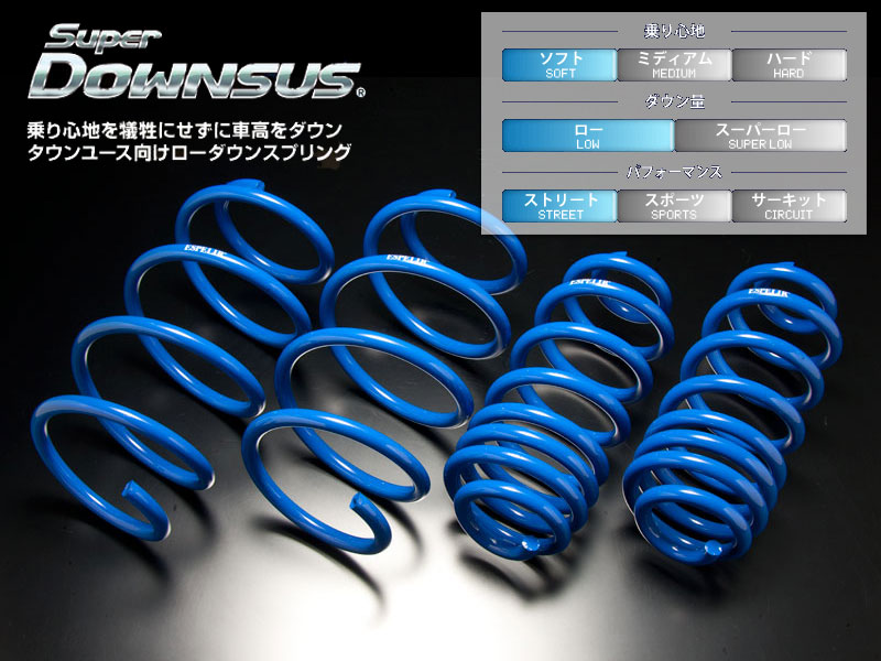 楽天市場】da17 エスペリア ダウンサスの通販