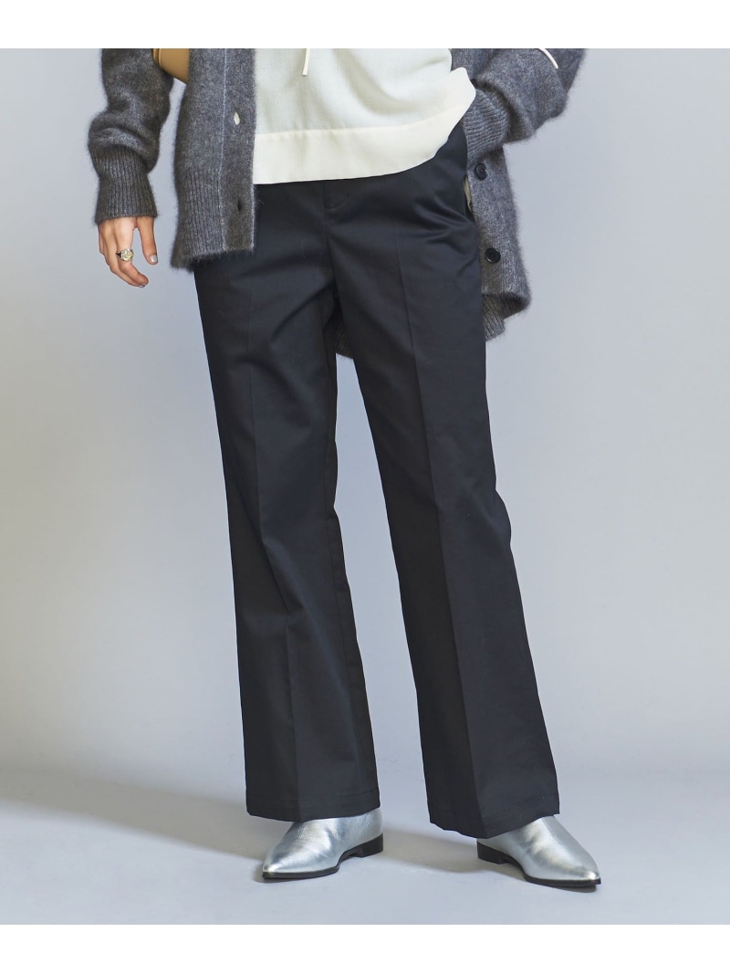 楽天市場】【SALE／80%OFF】コットンチノフレアパンツ -ウォッシャブル