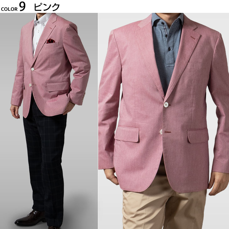 楽天市場】ジャケット メンズ サマージャケット 綿 コットン 綿混