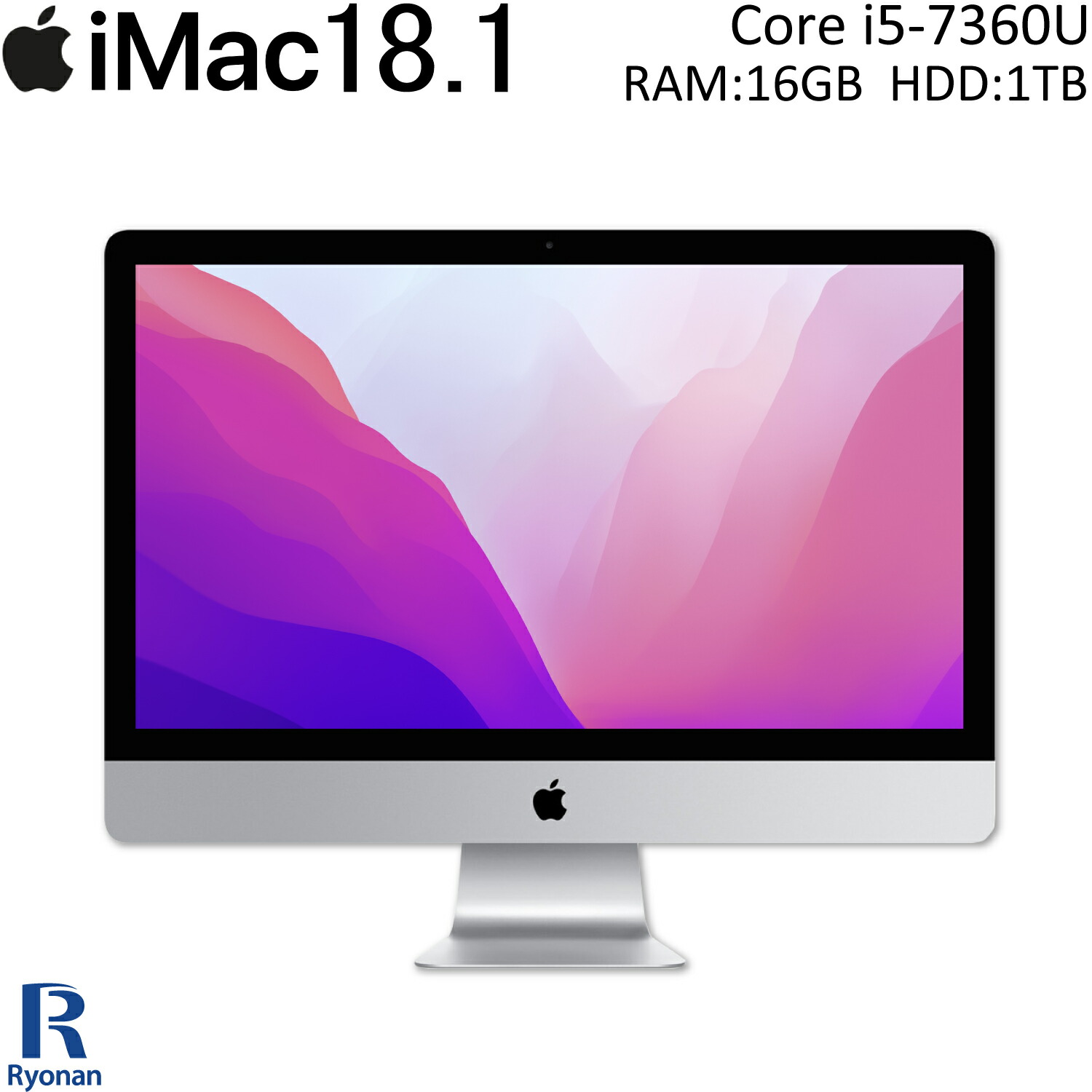楽天市場】Apple Mac iMac 18.1 第7世代 Core i5 メモリ 16GB HDD:1TB