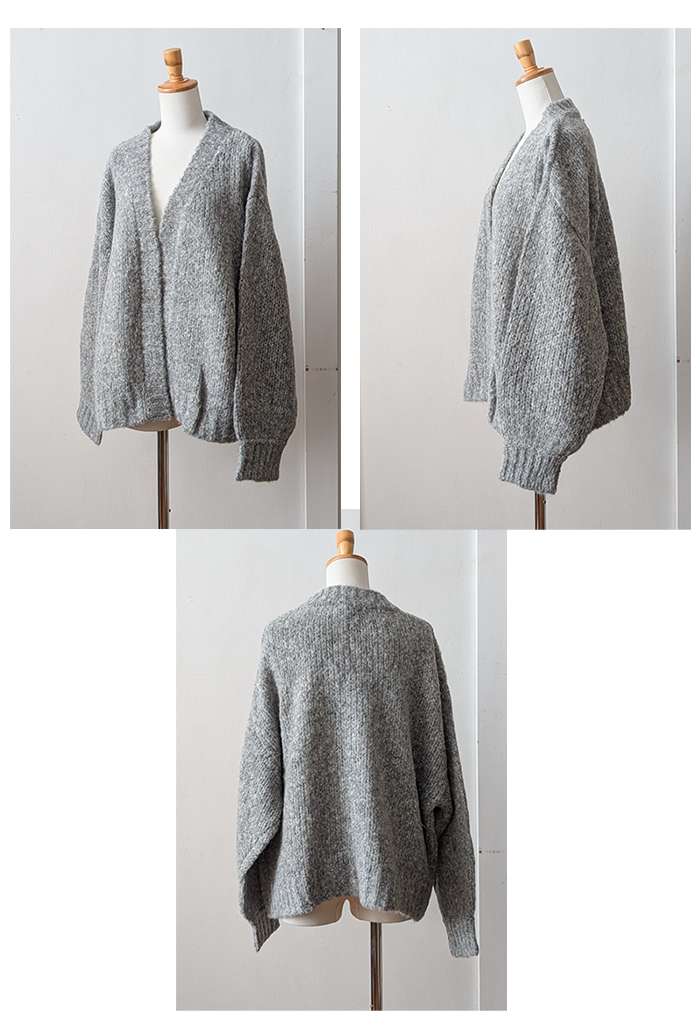 楽天市場】【セール40％】ICHI イチ ウールアルパカ混ブークレニット