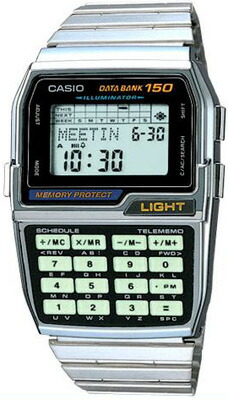楽天市場】カシオ メンズ 腕時計 データバンク DBC-1500B-1Q CASIO